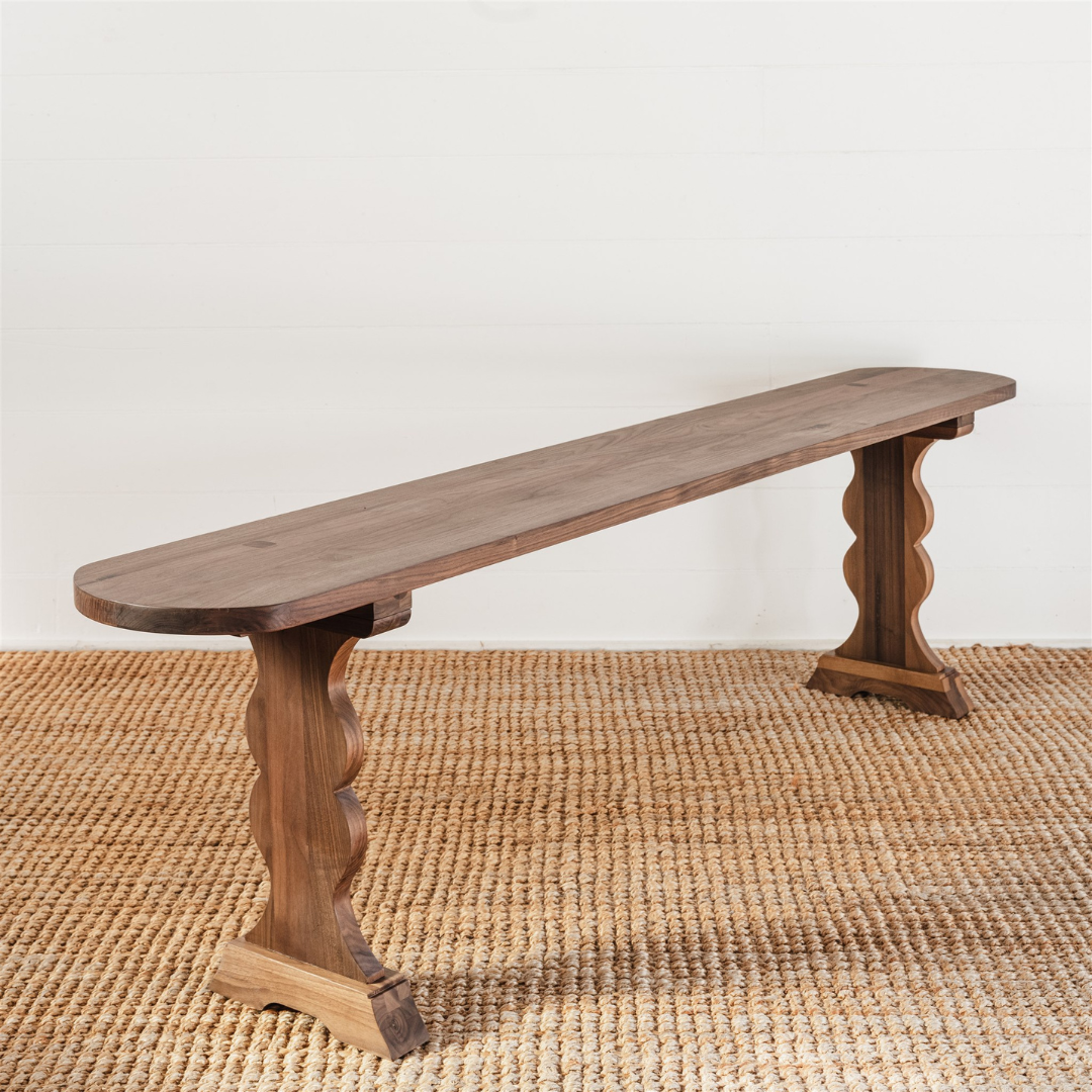The French Bench - Walnut