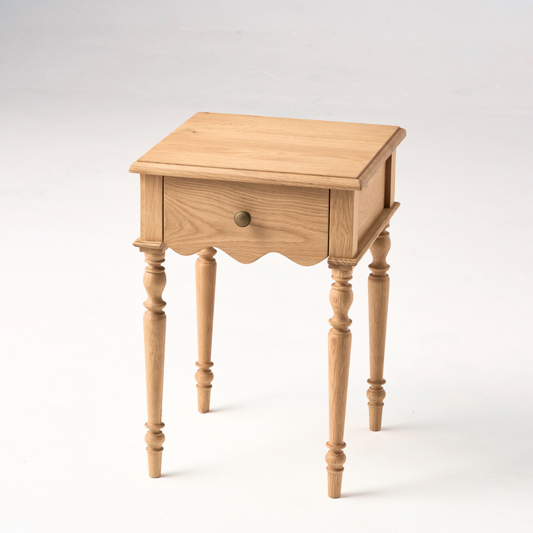 Evie Bedside Table Oak