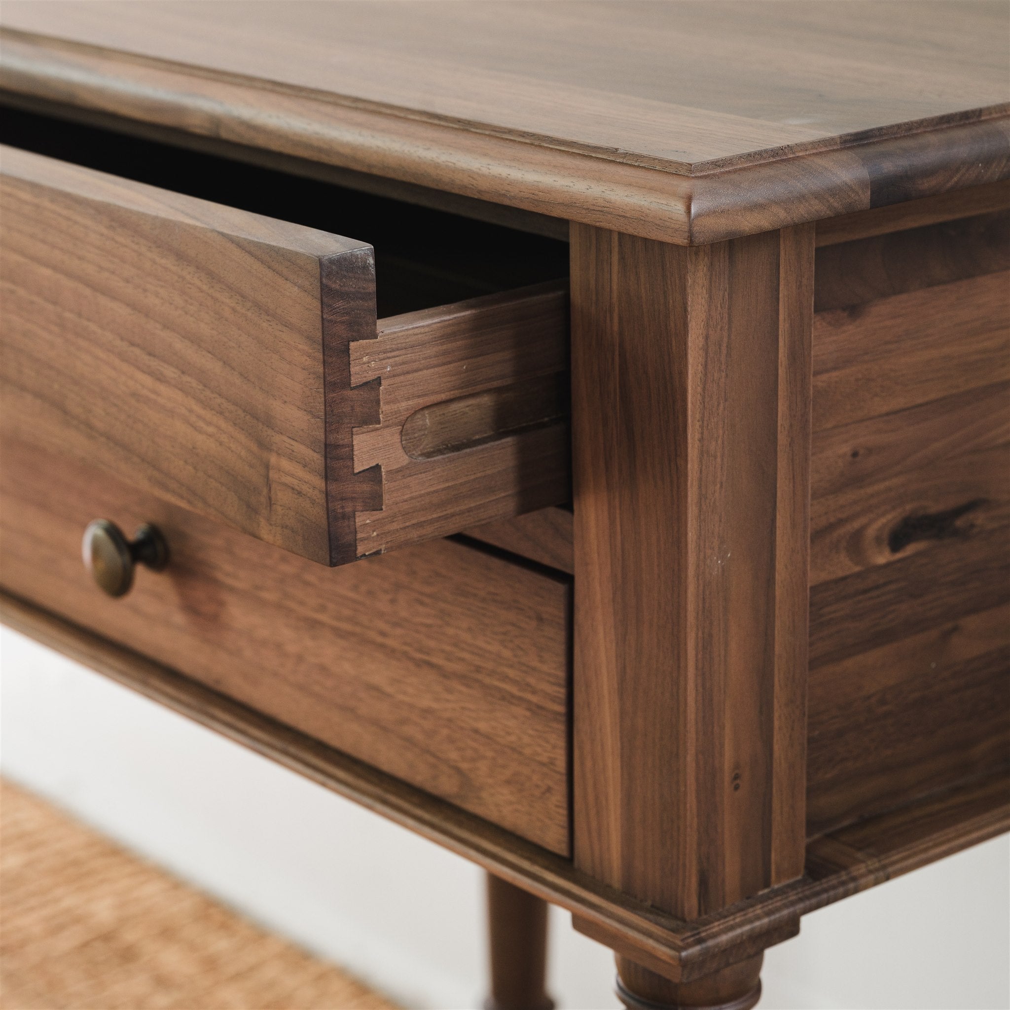 Chloé Bedside Table Walnut