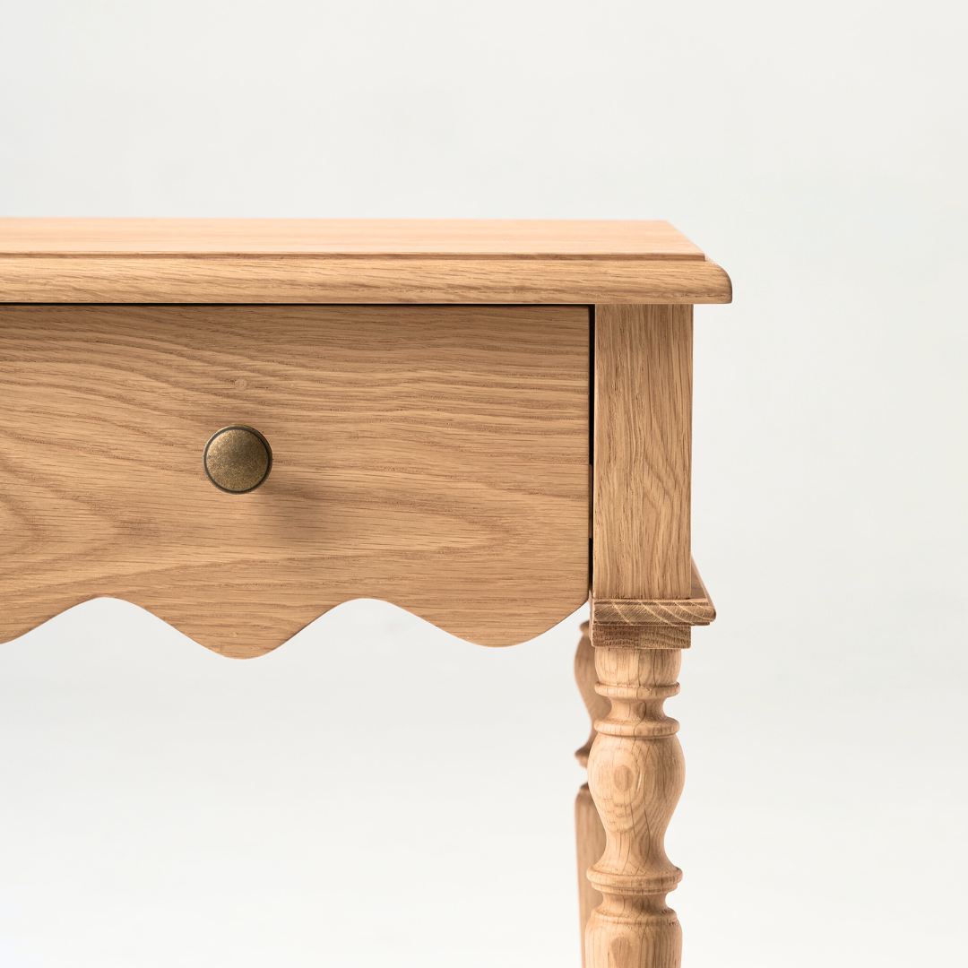 Evie Bedside Table Oak (Imperfect)