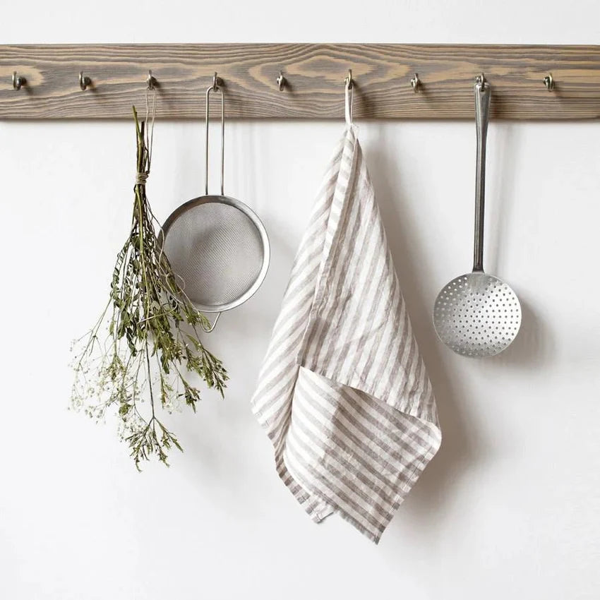 Kitchen Towel - Natural Stripe
