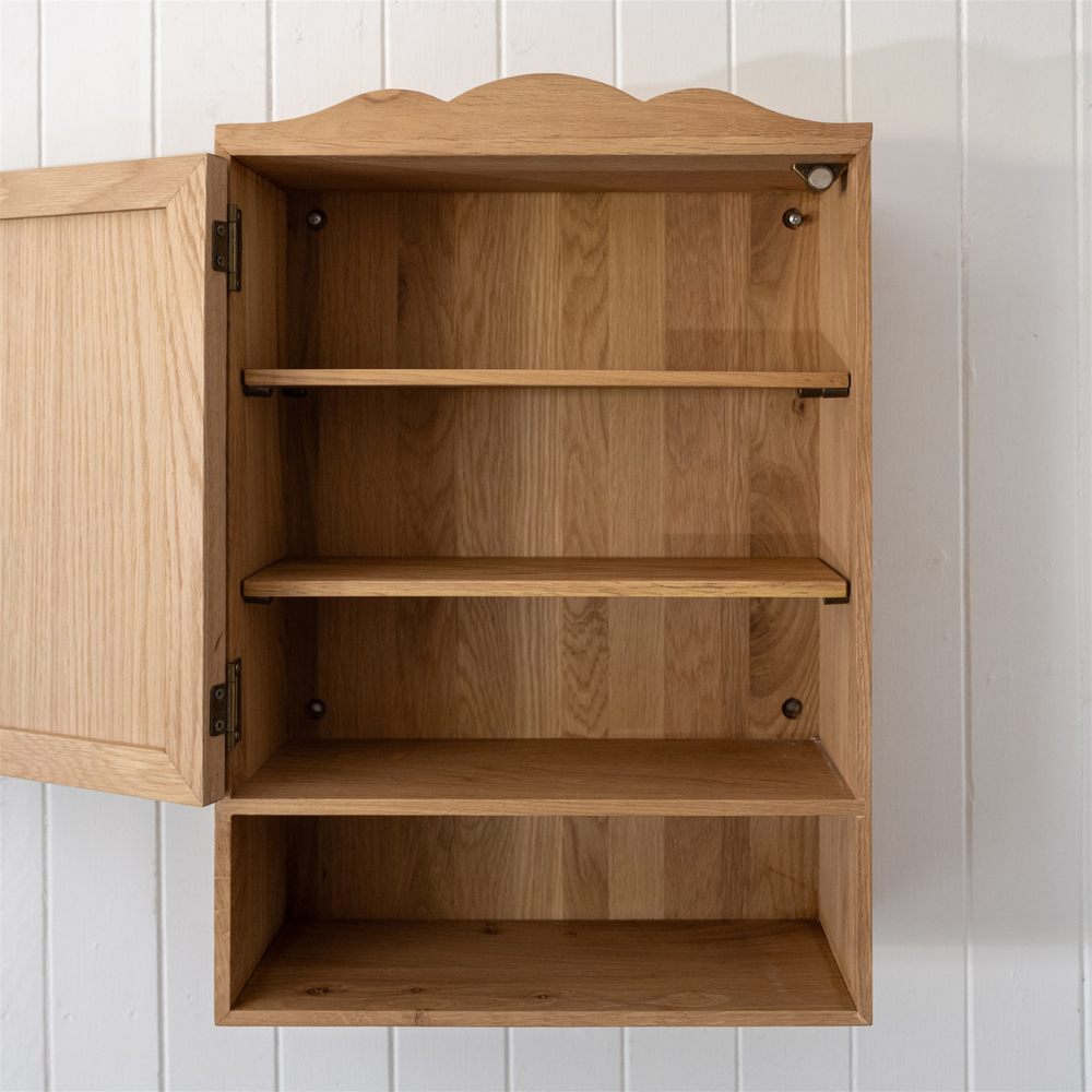 Petite Cabinet – Solid Oak | Rekindle Design Co.