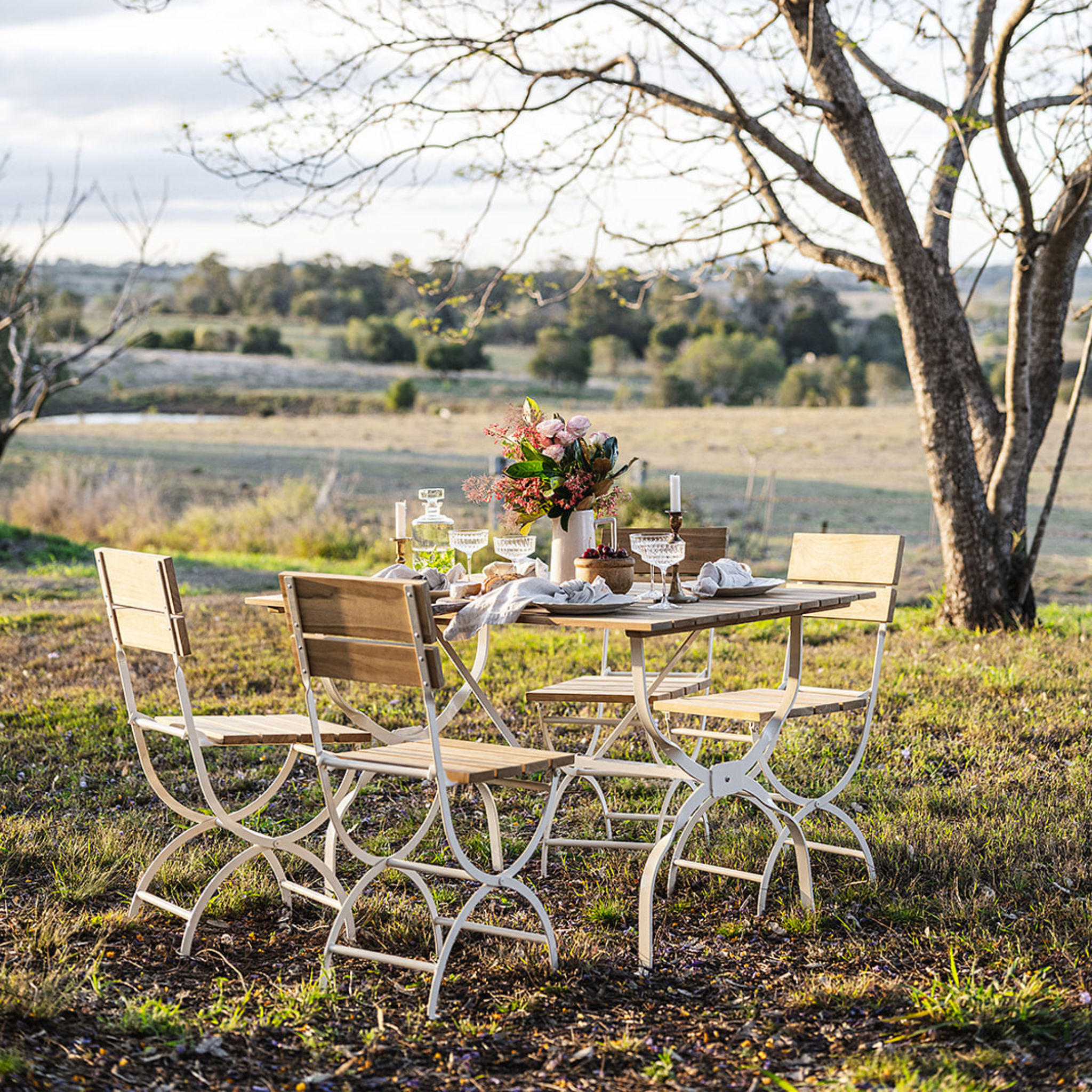 Jolie Outdoor Table & Chair Set